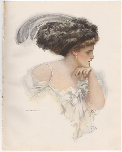 American Beauties by Harrison Fisher (1909)